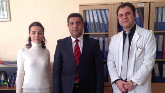 İlçe Milli Eğitim Müdürümüz Murat BALAY yeni atanan Müdür Yardımcılarını ziyaret etti.