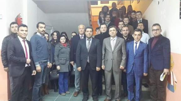 Dilovası Kaymakamı Hulusi ŞAHİN ve İlçe Milli Eğitim Müdürü Murat BALAY Akşemseddin İlkokulunu ziyaret ettiler.