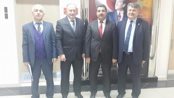 İŞKUR İl Müdürü Sayın Ulvi Yılmaz Çavuşoğlu Murat Balay´ı ziyaret etti.