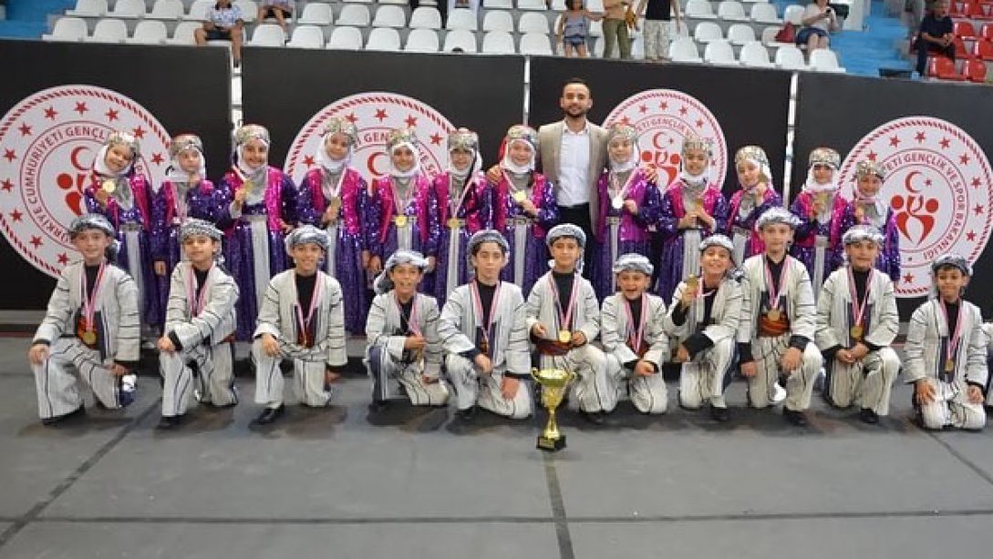 Türkiye Halk Oyunları Federasyonu Bölge Yarışması 1. Polisan Ortaokulu