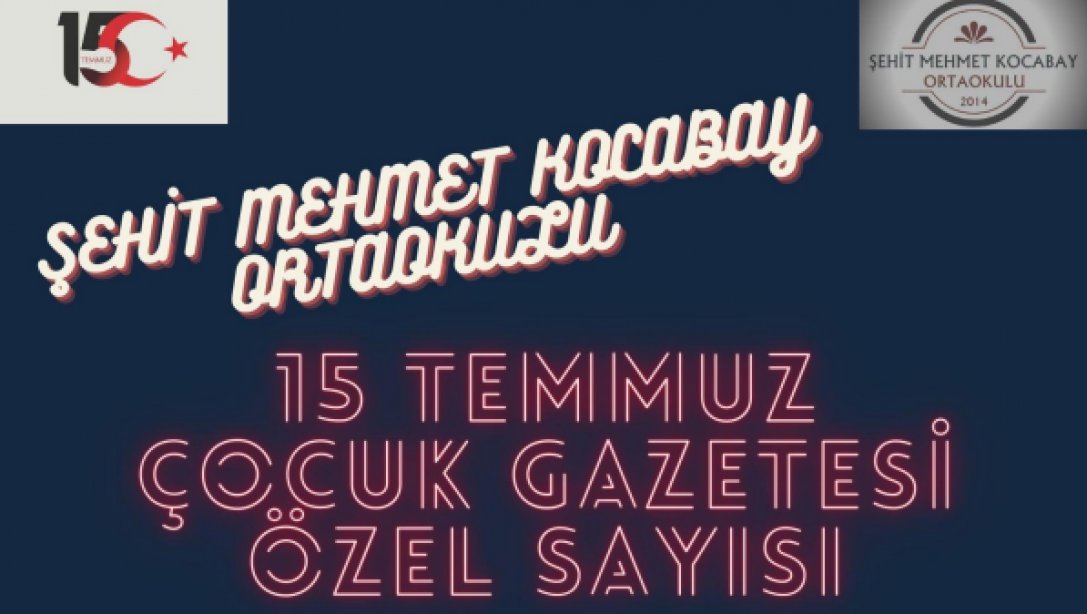 Şehit Mehmet Kocabay Ortaokulu Gazetesi